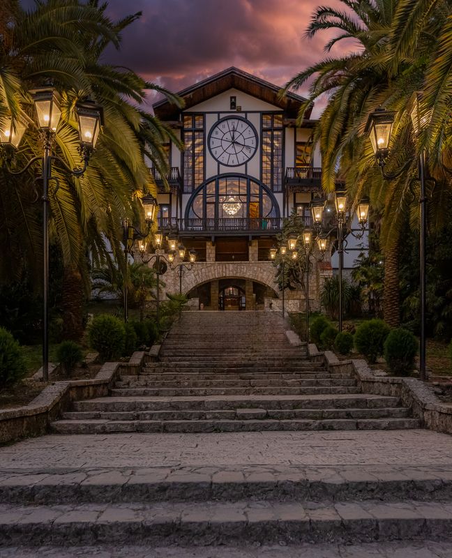 гагра, вечер,закат Вечер в Гаграхphoto preview