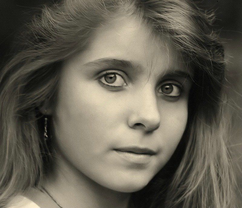 ксюша, портрет, retro, 1992г Ксюшаphoto preview