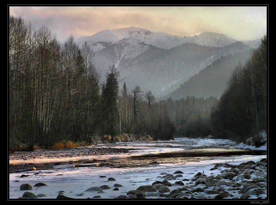 Хамар-Дабан. Автор: Игорь Глушко хамар_дабан,горы,бурятия,осень,река, Игорь Глушко