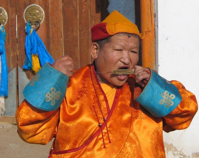 монголия, дацан, монах, варган, аман хуур Звуки древностиphoto preview