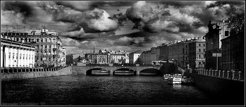 небо, город, петербург, чб .и небо говорилоphoto preview