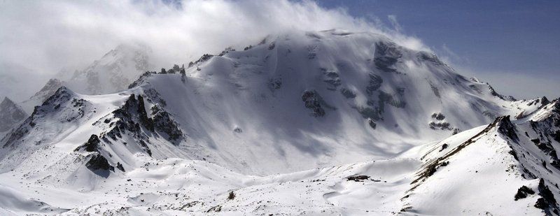 казахстан, заилийский, алатау, природа, горы Могущество...photo preview