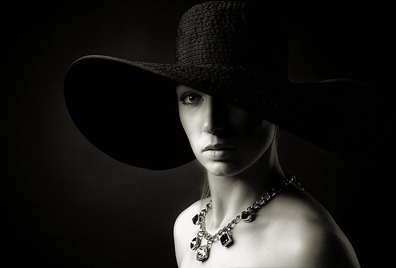 дама в шляпе Дама в шляпеphoto preview