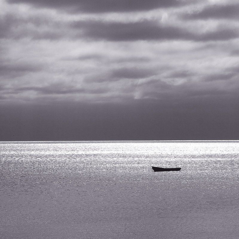 лодка, финский залив, штиль, молодежное штильphoto preview