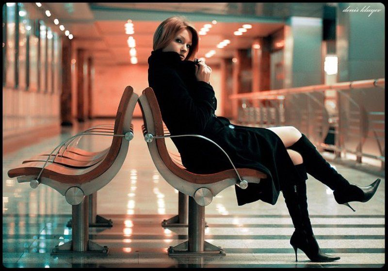 портрет, анна семенова, метро, девушка, денис клюев Анна...photo preview