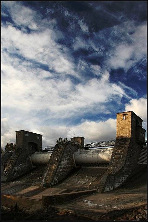 финляндия, иматра, плотина, дамба, небо, облако, гранит, камень, dyadyavasya, Дмитрий Шамин