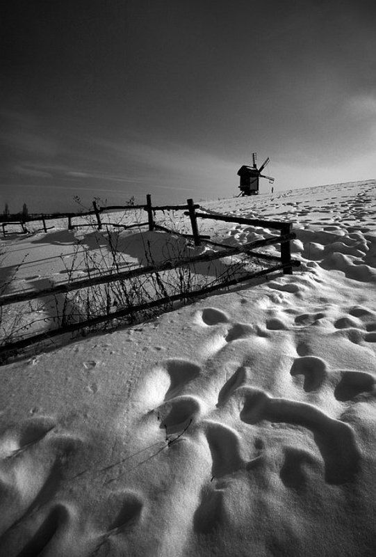 пейзаж, зима, пирогово, закат из зимнего...photo preview