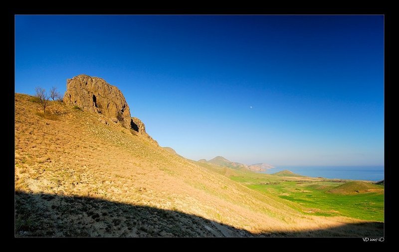 луна скалы море небо Moonlight Desirephoto preview