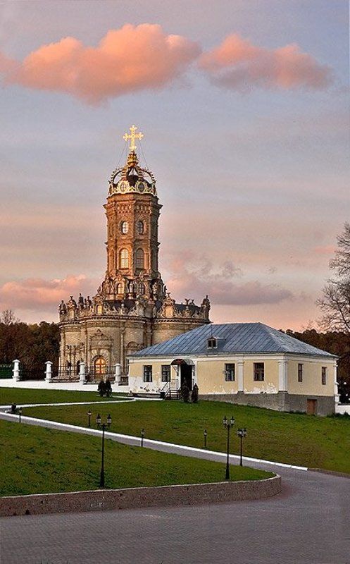 церковь закат Церковь Знамения... [2]photo preview