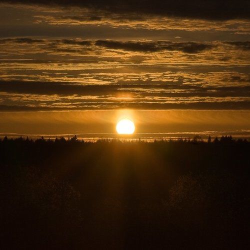 закат