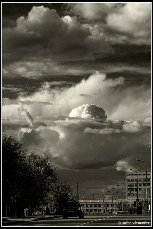 тучи,город,весна,тушино Тучи над городом встали ....photo preview