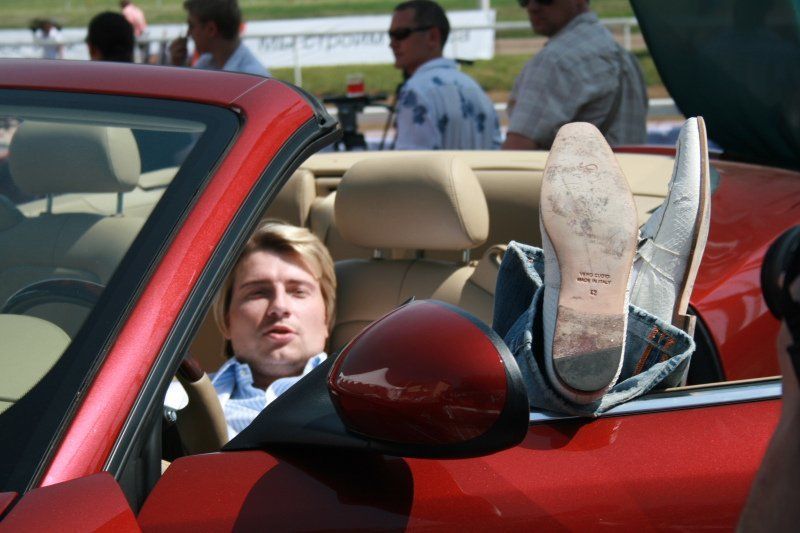 николай басков,ягуар,скачки Николай Басковphoto preview