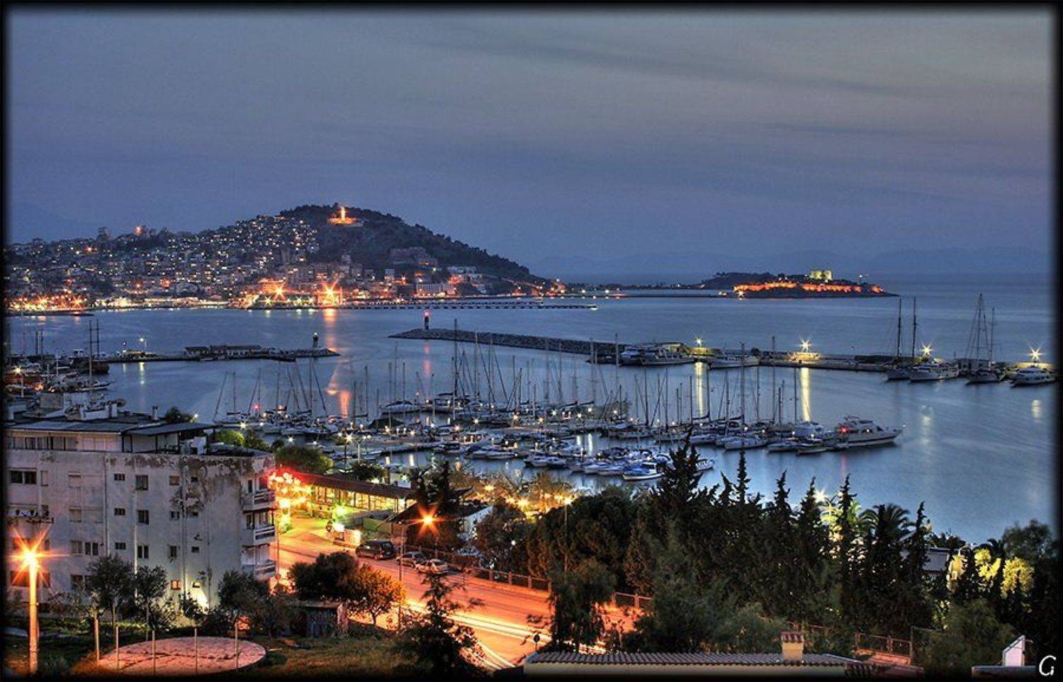 турция, кушадасы, после заката, апрель, эгейское, море, Gorshkov Igor_Feanorus