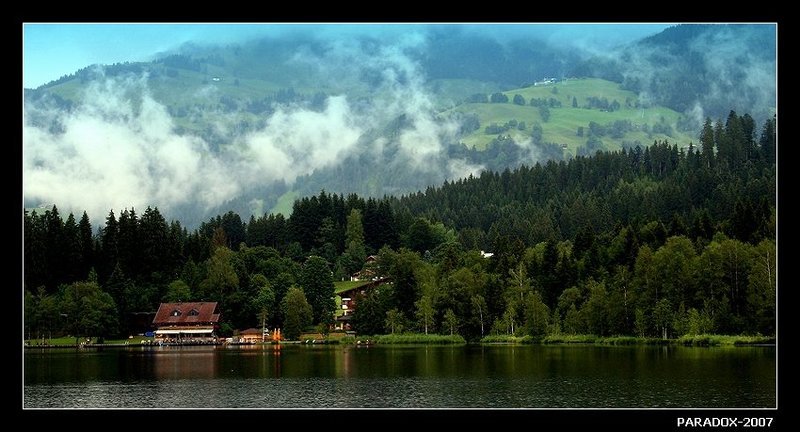 австрия,черное озеро,альпы,китцбуэль,paradox Не только море бывает Чернымphoto preview