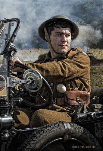 1916. Фронтовой шофёр