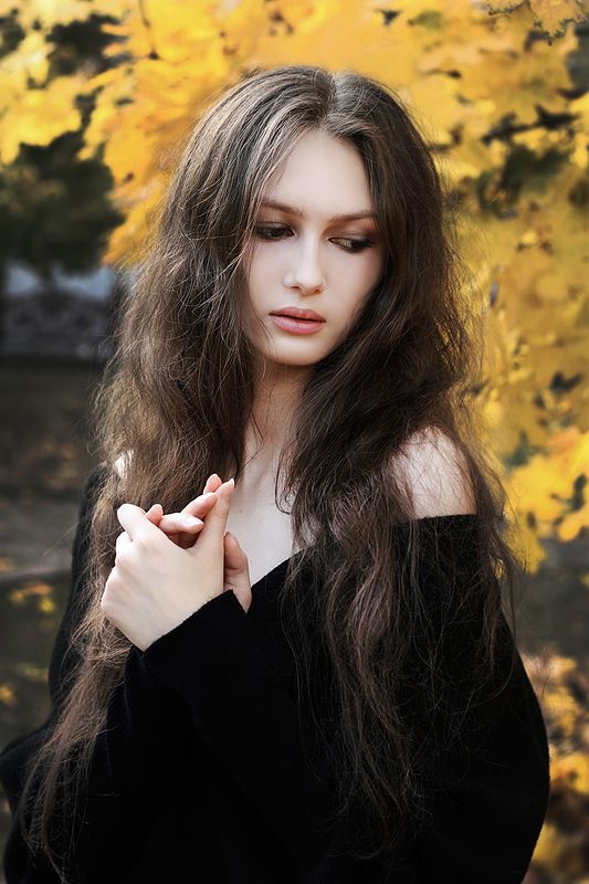 girl, model, autumn, fine art, portrait, photography Annephoto preview