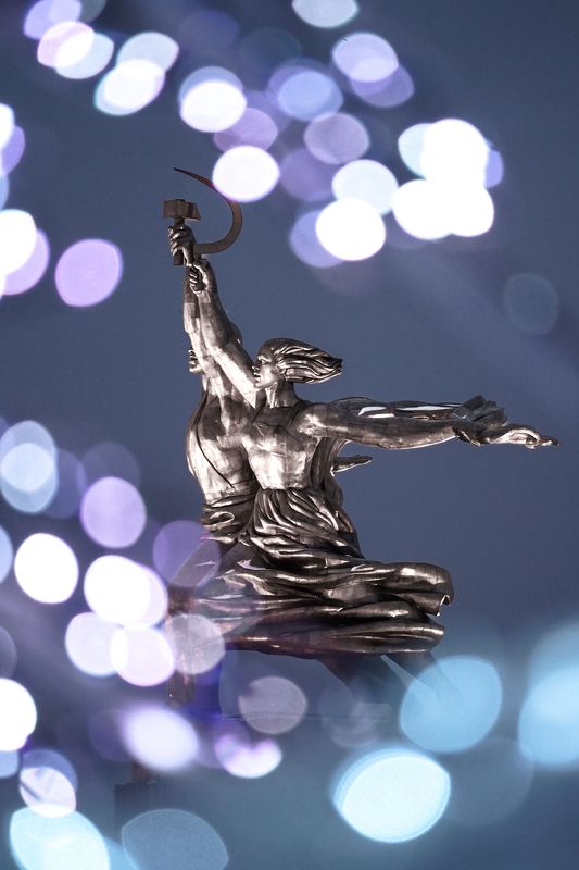 монумент Новогодний монументphoto preview