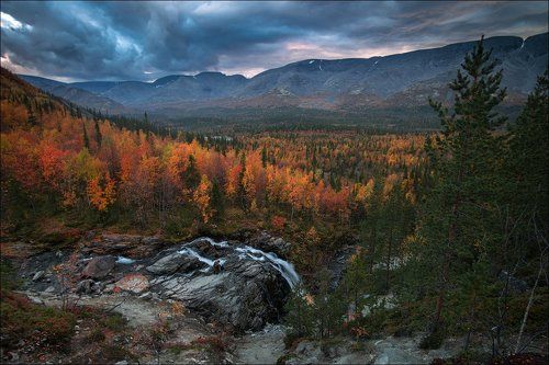 Осень в Хибинах.