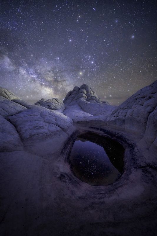 night, light, milky way, eeuu, landscape, mountain A dream nightphoto preview