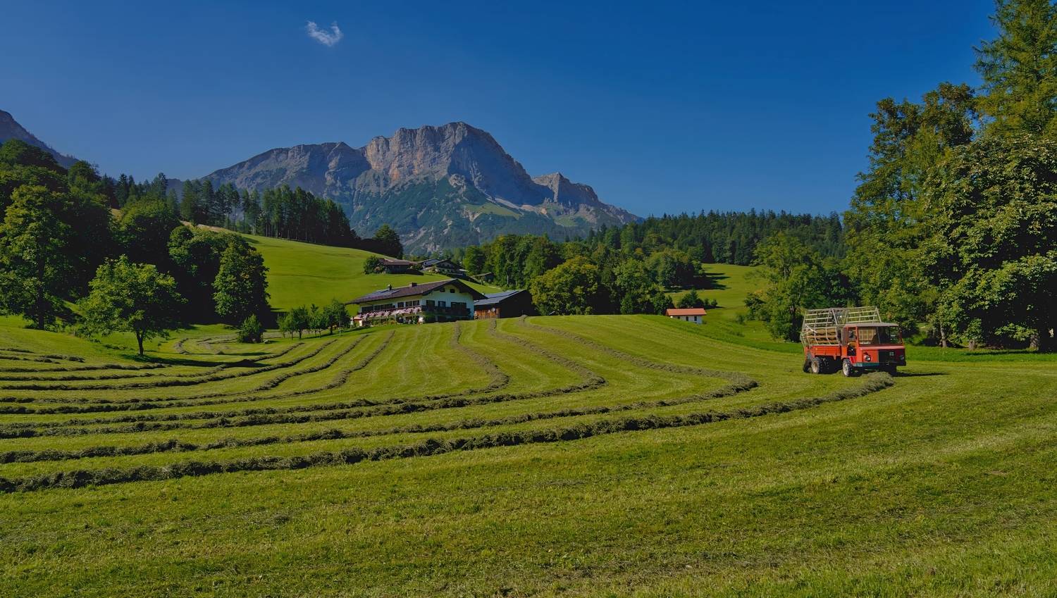 Баврские Альпы.. Автор: VIktor ramsau,hintersee,рамзау,альпы,ватцман,watzman,горы,бавария,мария герн, VIktor