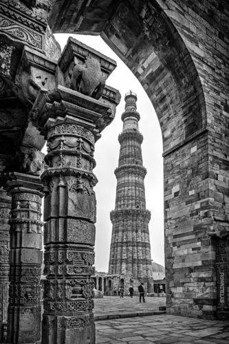 Минарет Кутб-Минар. Дели. Индия