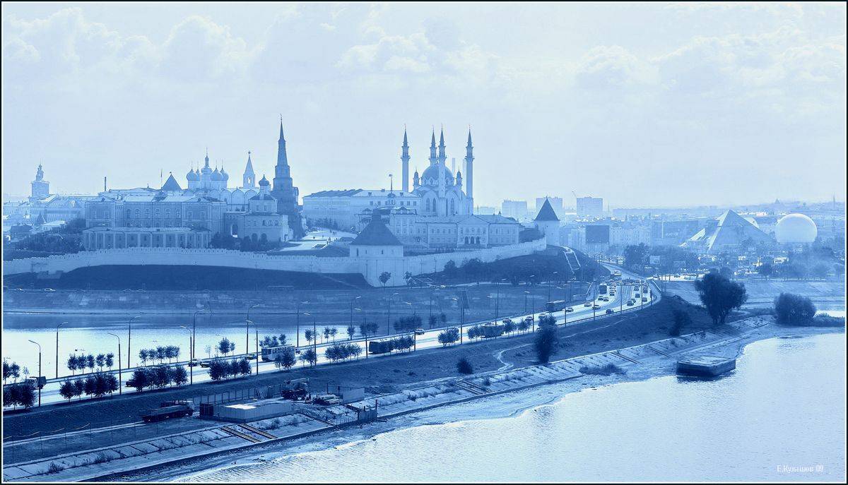 Казань.... Автор: Кулешов Евгений казань, кулешов,город,кремль,казанка,, Кулешов Евгений