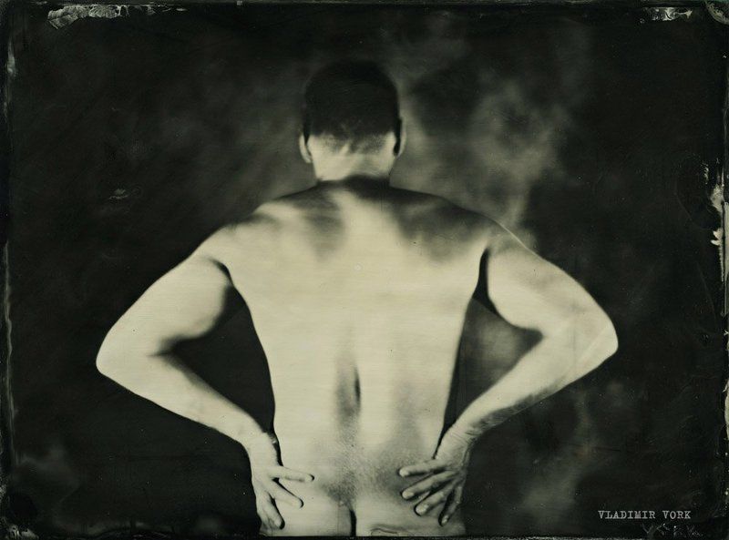 амбротип, 18х24, мокрый коллодий. Амбротип, черный акрил.photo preview