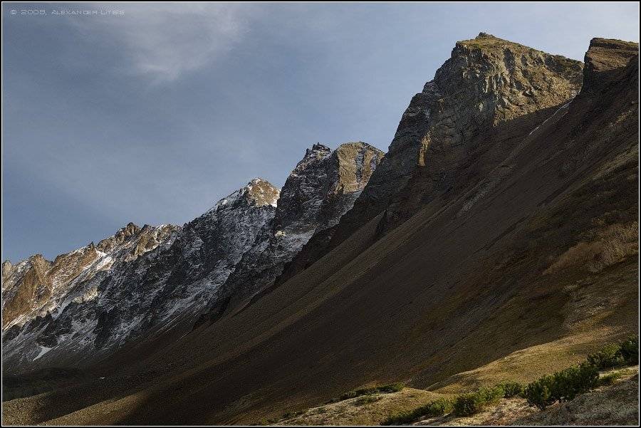 Стены. Автор: Александр Лицис горы,скалы,кратер,цирк,вулкан,камчатка, Александр Лицис