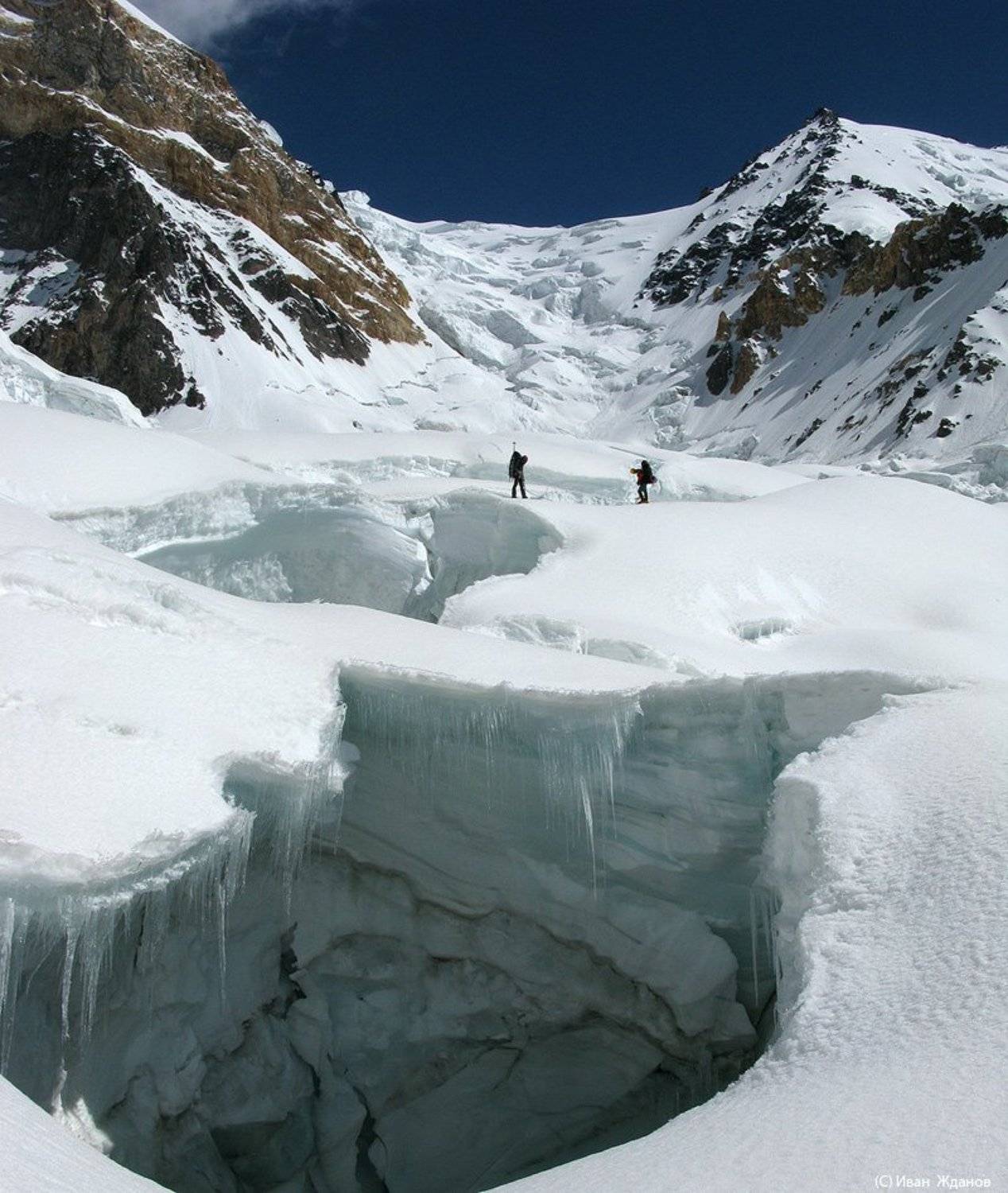 горы, памир, ледник, хабарвивхац,  туризм, альпинизм, Иван Жданов