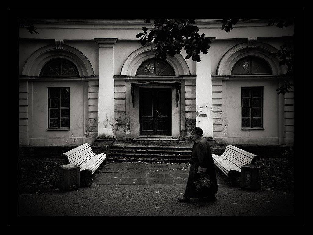 "Арина Родионовна". Автор: Kirill Shapovalov петербург, осень, чб, Kirill Shapovalov