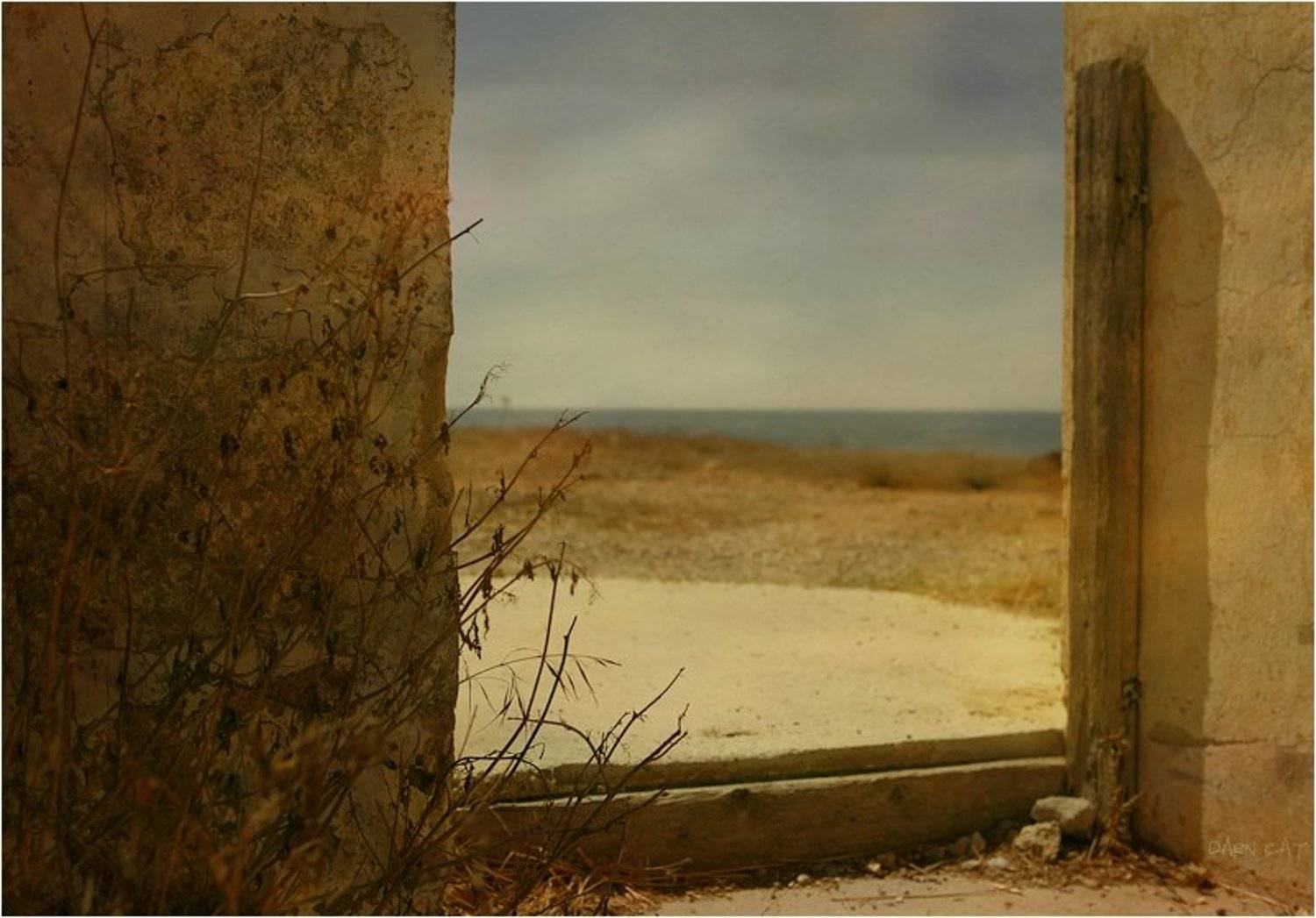 Простая картинка про море.... Автор: Darn Cat простая, картинка, про, море, кипр, Darn Cat