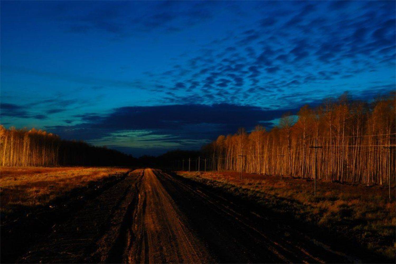 Дорог такая. Автор: Евген дорога, вечер, небо, форма, Евген