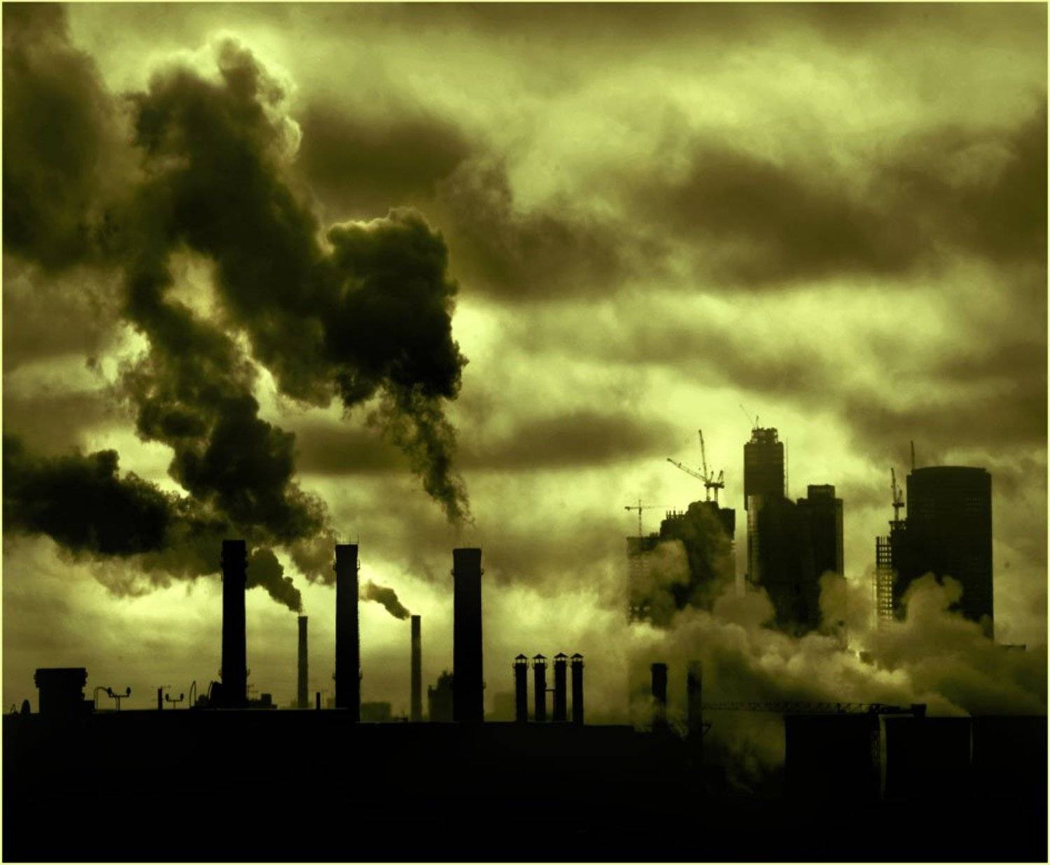 "Долина гейзеров" Москвы. Автор: Татьяна Гориловская город, дым, пар, гейзеры, трубы, Татьяна Гориловская