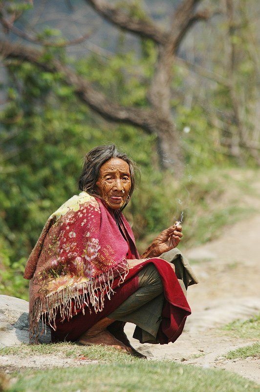 вред, курить, женщина, сигарета, азия Smoking womanphoto preview