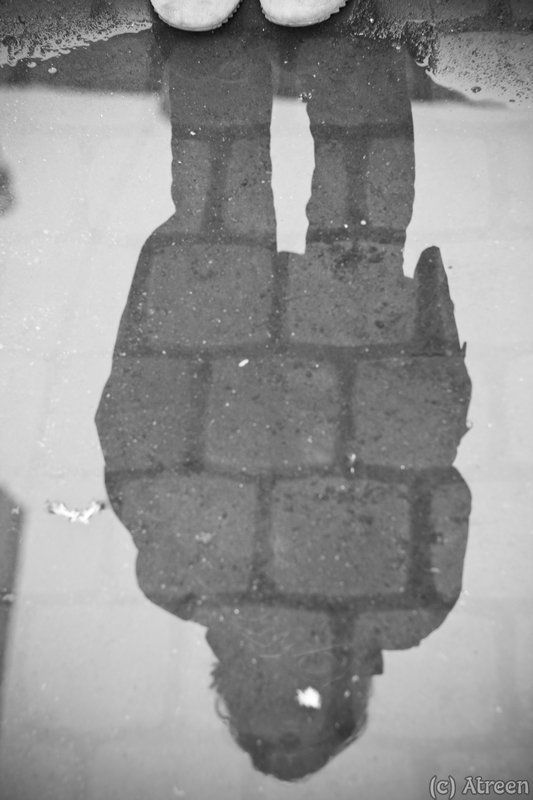 Человек в городеphoto preview