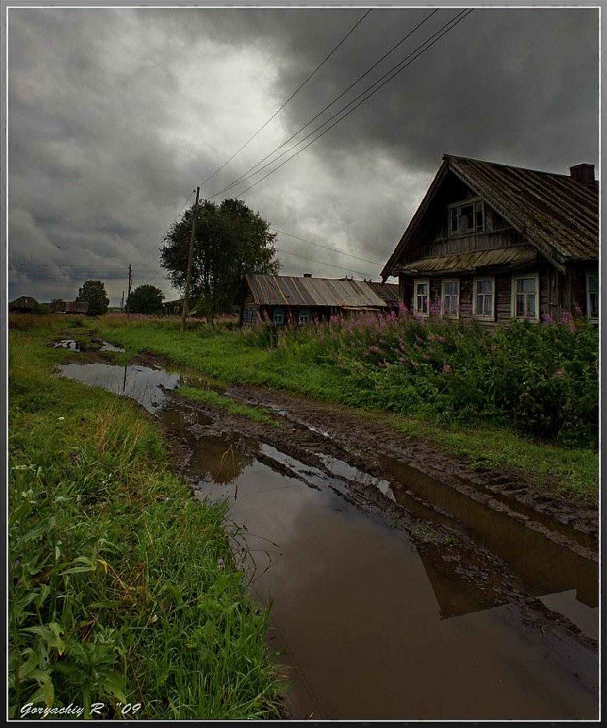 лето,деревня,панорама, Roman Goryachiy