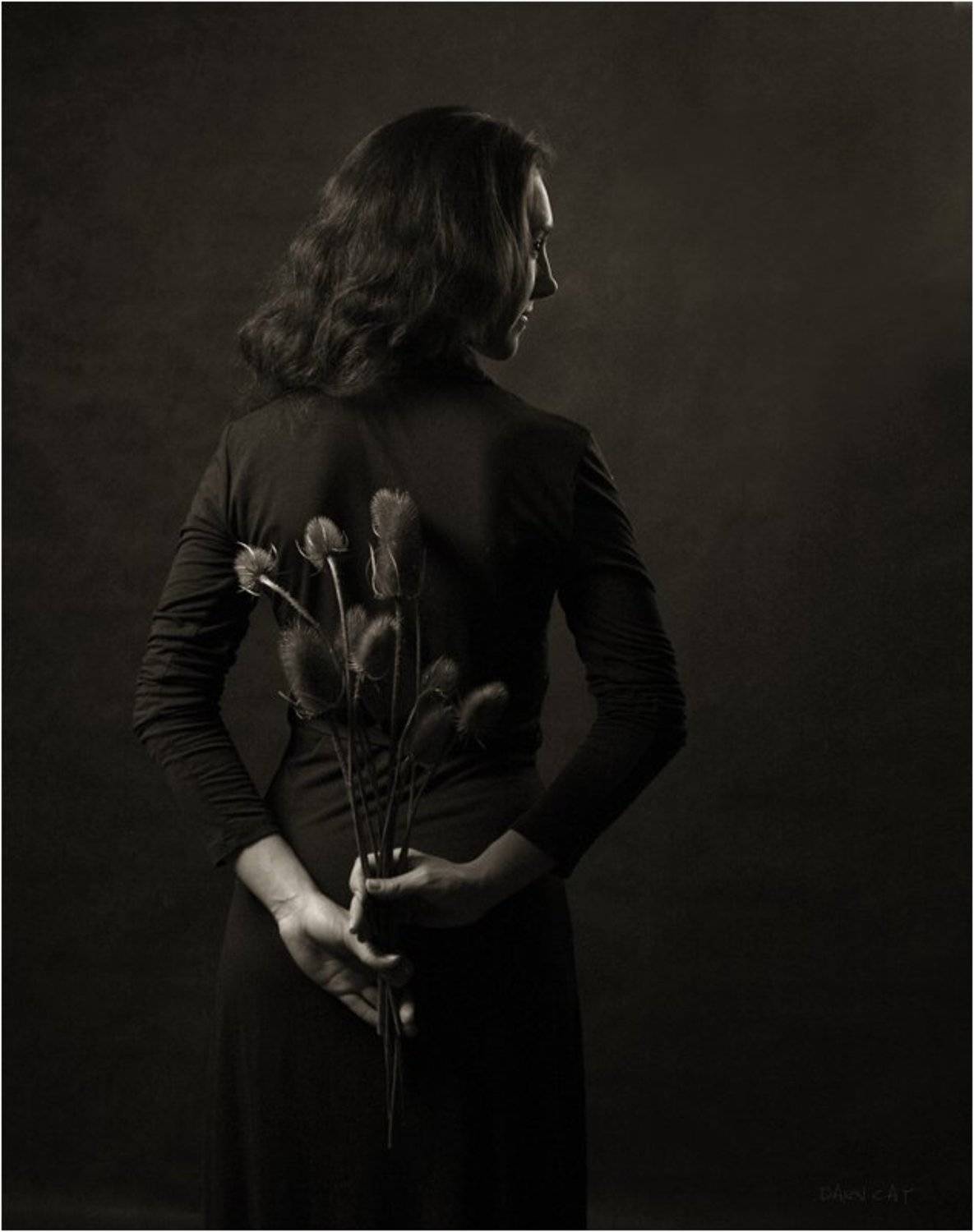 Смотри, как прощается осень.... Автор: Darn Cat октябрь, прощается, осень, девушка, Darn Cat