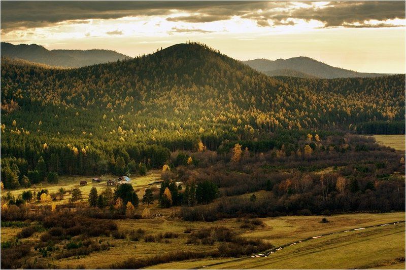 Осенний вечер на кордоне Макароваphoto preview