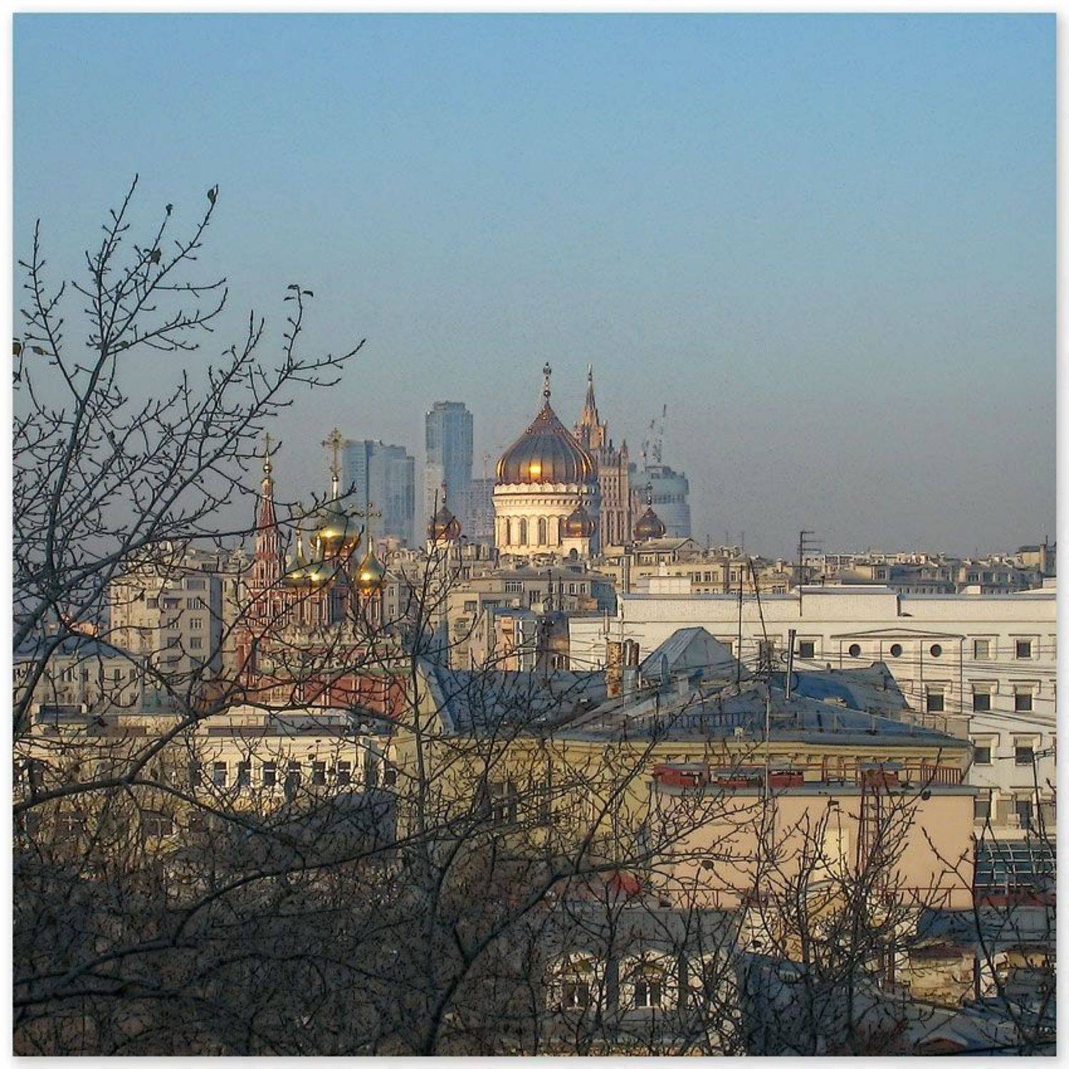 Утренняя Москва старое и новое. Автор: Сергей Милицкий , Сергей Милицкий