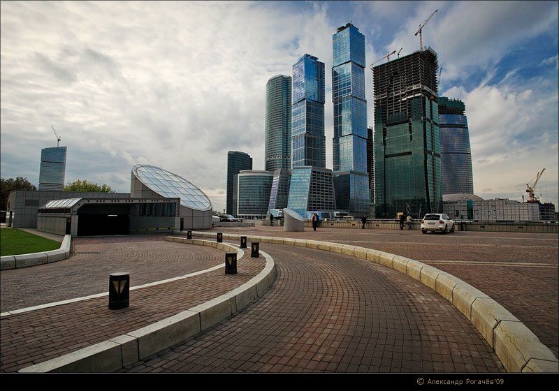 москва,сити,осень,октябрь Кубики для великанов.photo preview