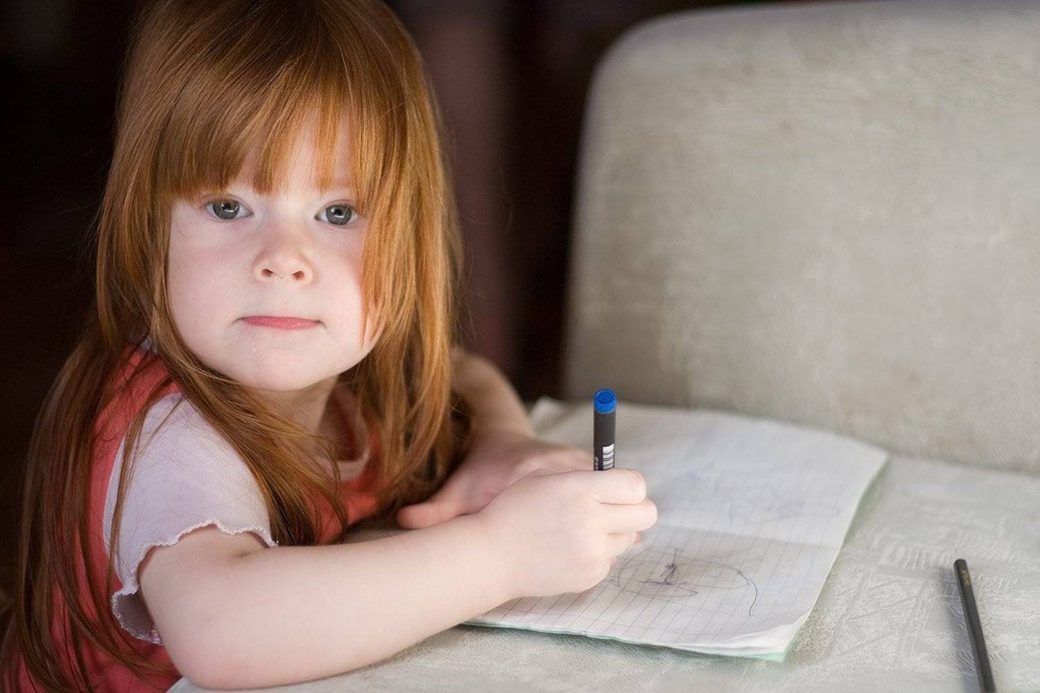 портрет, ребенок, вдохновение, Gerelen