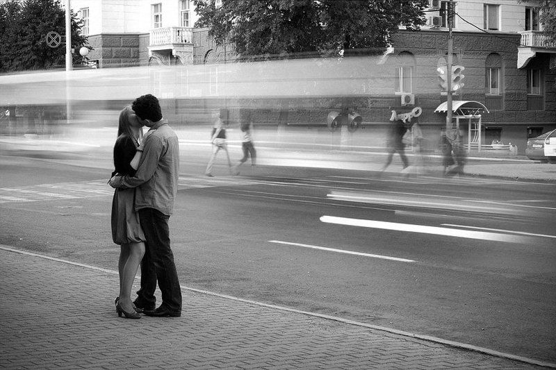 поцелуй, скорость, город, осень, faniz Осень. пора любвиphoto preview