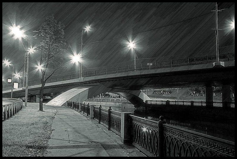 москва, набережная, яуза Вечер на набережной р. Яузаphoto preview