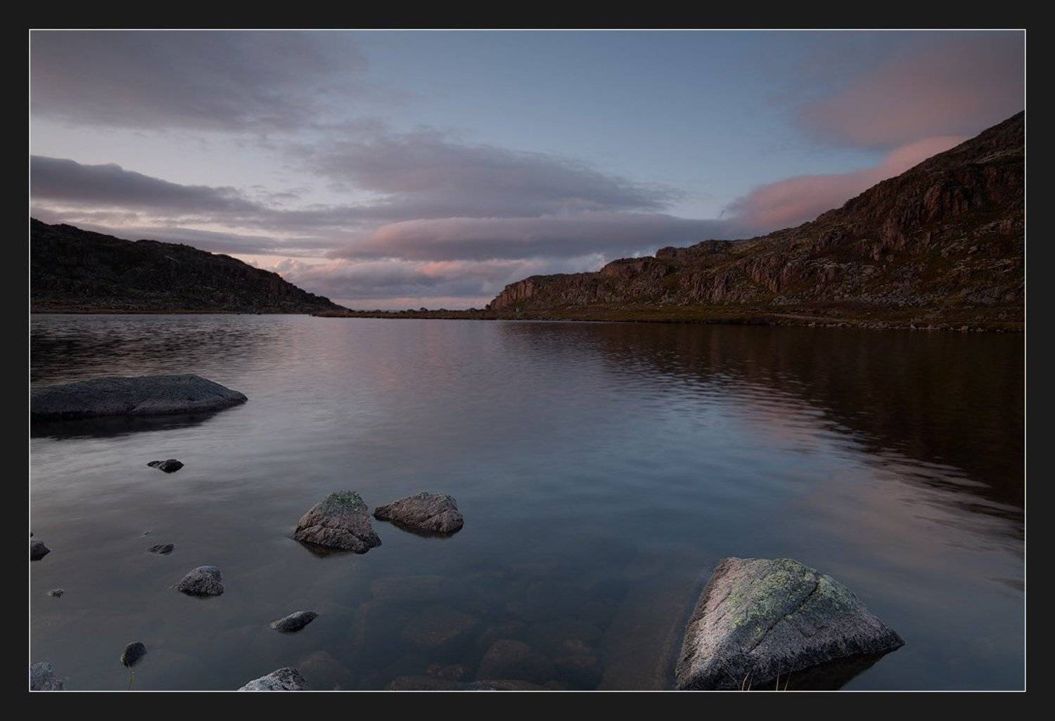 Вечера на озере близ Териберки. Автор: Alexander Fetisov баренцево море, териберка, Alexander Fetisov