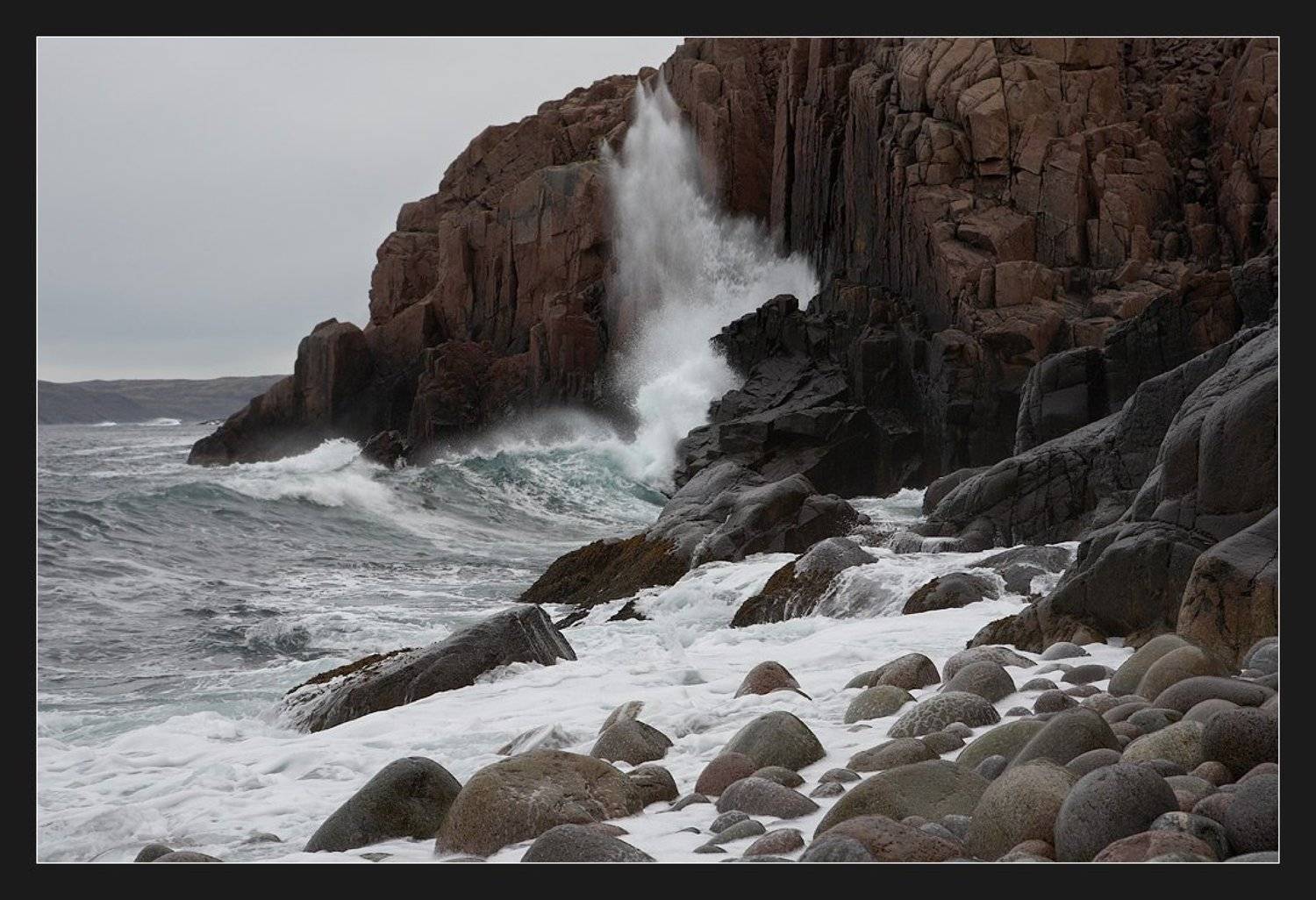 Шторм в Териберке. Автор: Alexander Fetisov баренцево море, териберка, Alexander Fetisov