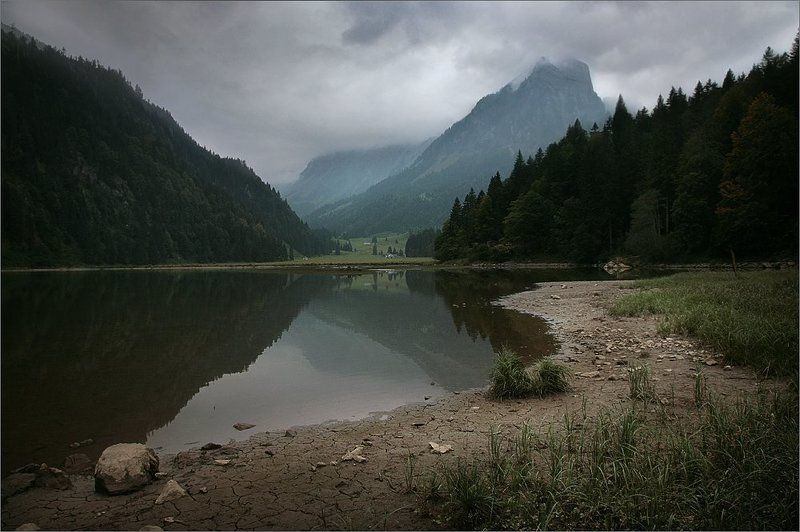 альпы, озеро, швейцария Тихое озероphoto preview