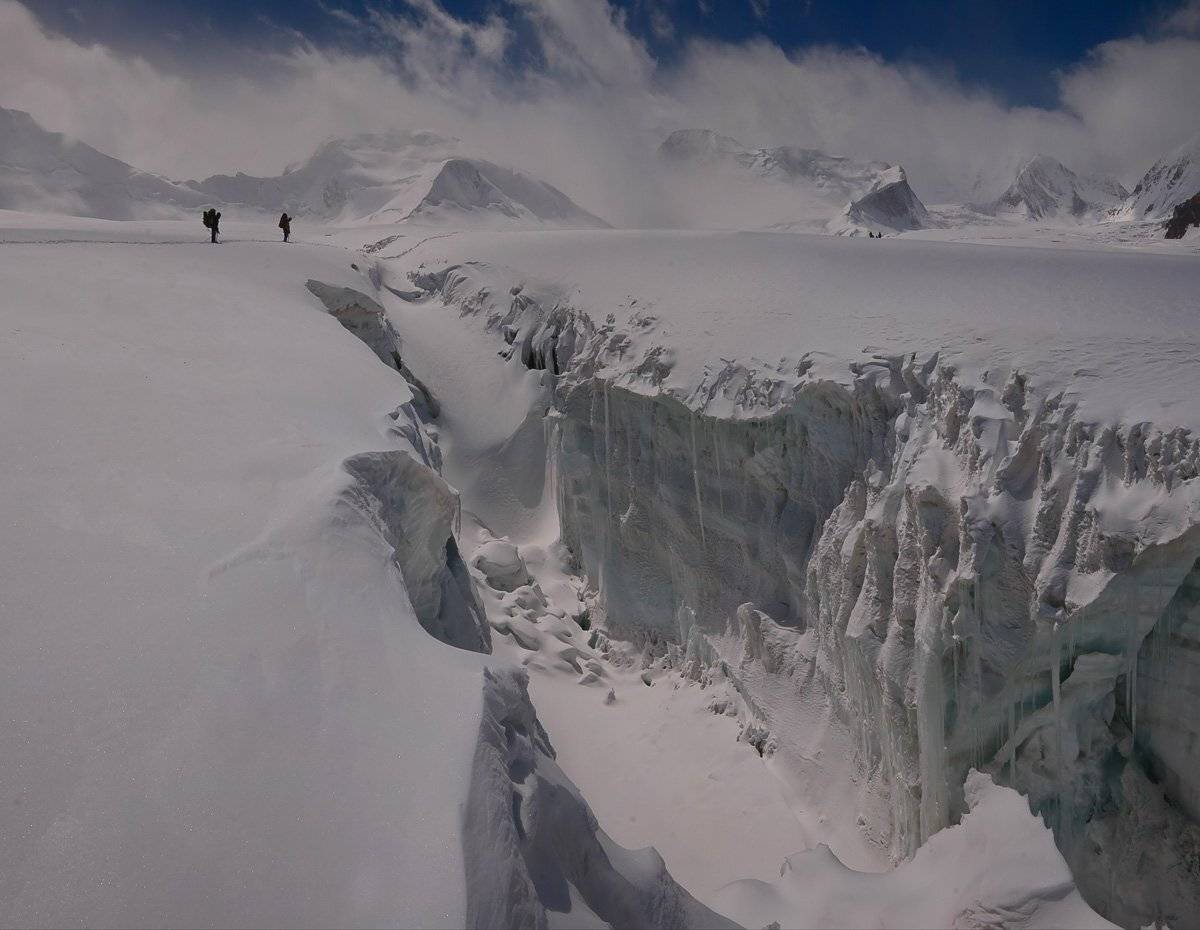 Такой разный Памир 15. Автор: Андрей Chogori Громов памир 2009, поход, под пиком революции, ледник грум-гржимайло, Андрей Chogori Громов