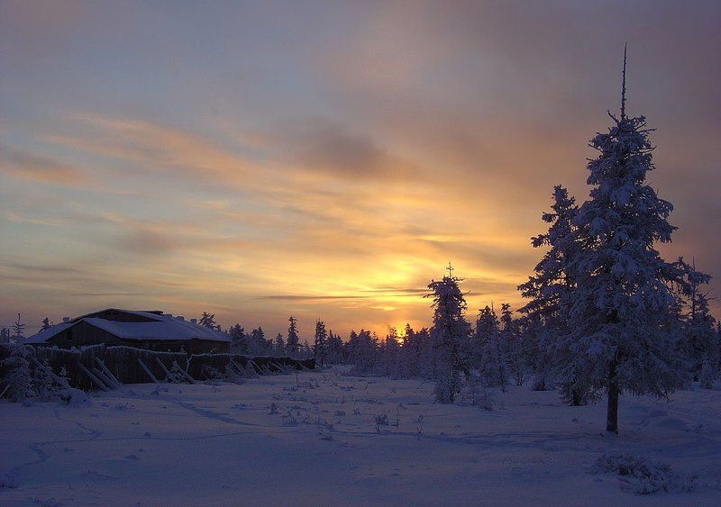 Зимний вечерphoto preview