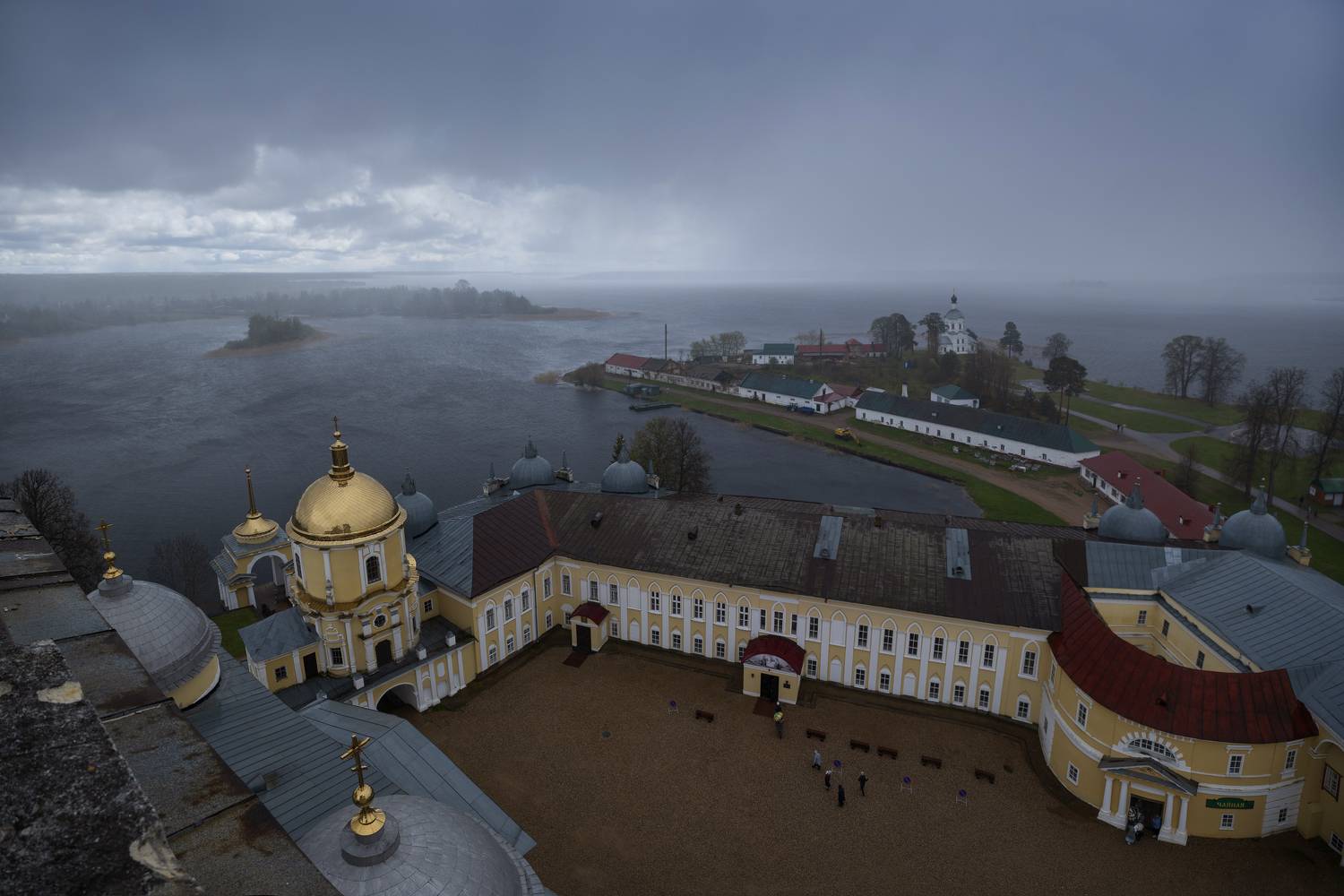 Накрыло. Автор: Зверев Олег нило-столбенская пустынь, нилова пустынь, селигер, Зверев Олег