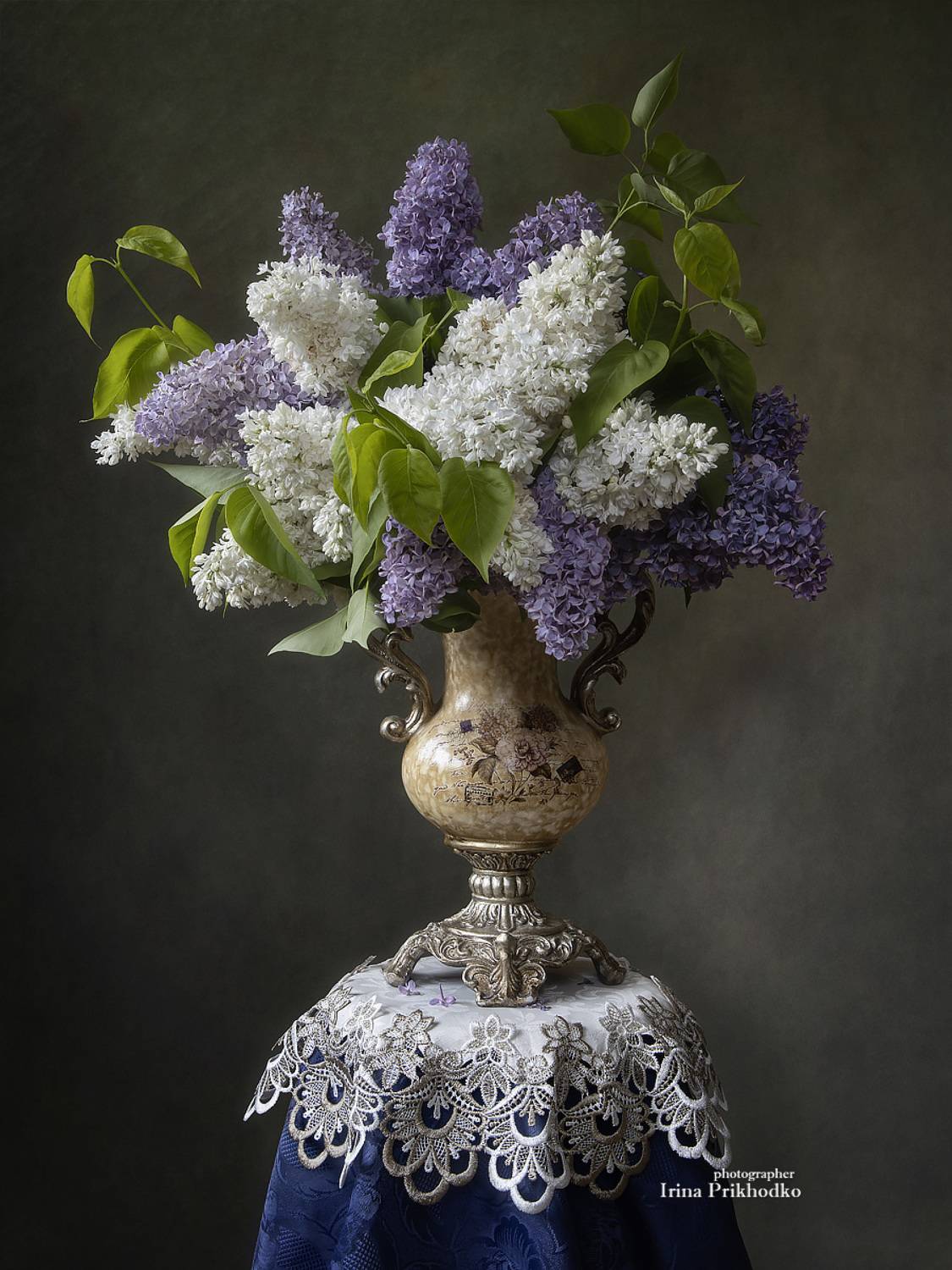 натюрморт, цветы, букеты, сирень, Приходько Ирина
